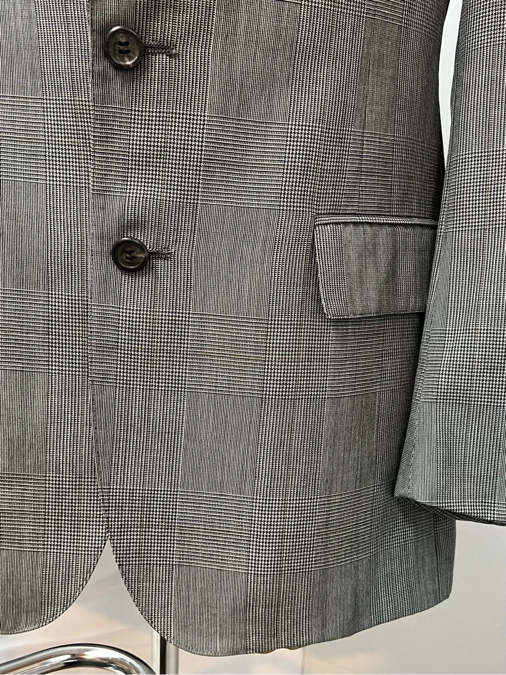 Polo University Club Ralph Lauren Vintage 38R Blazer 33x31 Pants Glen Plaid Suit